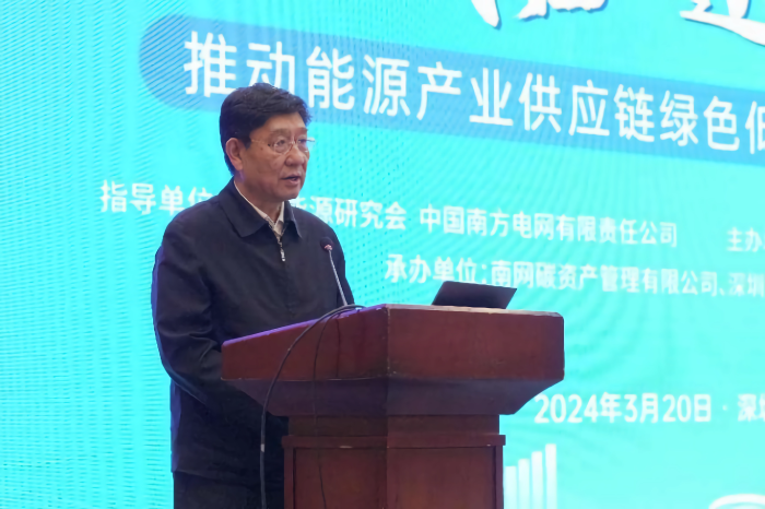 蔡进出席中国能源研究会绿色供应链2024年年会(图1)