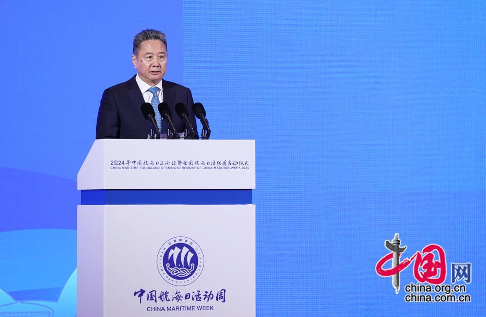 2024年中国航海日活动周在津启动——智慧航海激扬澎湃动能 畅行未来助力交通强国(图1)